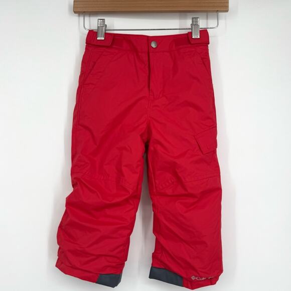 Columbia‎ Kids Toddler Red Ski Snow Pants 3T - Picture 1 of 7